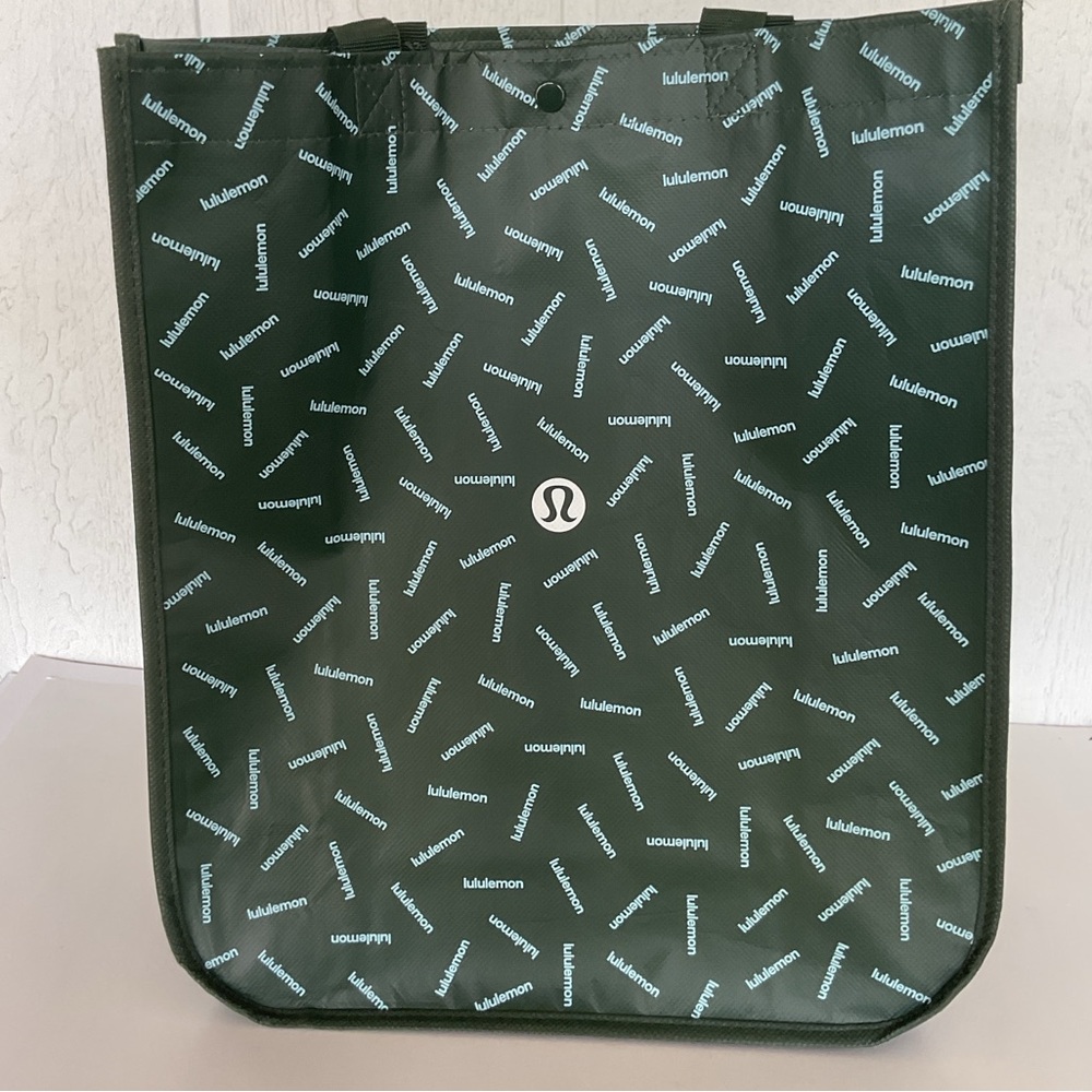 Lululemon legs reusable tote bag